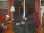 My cousin Lenny sitting on the recliner