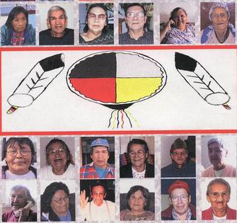 This collage includes Morin relatives and Elders from Sandy Bay, Saskatchewan.&nbsp; The hyperlink goes to more photos of Sandy Bay. (NOTE: The mouseover photo is a future webmaster - Enjoy!!)