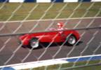 Michael in a 1950s ferrari