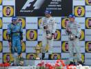 Drivers with Champagne