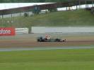 David Coulthard in the gravel