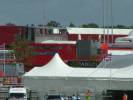 Ferrari motorhome in the paddock