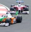 Force India and Toyota