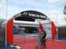 Paddock entrance