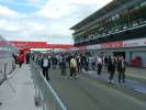 The pit lane