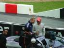 Lewis Hamilton and Chris Hoy
