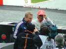 Lewis Hamilton and Chris Hoy