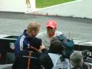 Lewis Hamilton and Chris Hoy