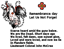 Remembrance Day Unifalia