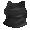 Black Sleeveless Silk Top