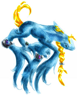 Blue Jewelled Sun