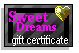 I bought a Gift Certificate for myself!!!