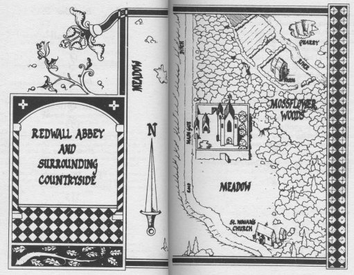 Map of Redwall
