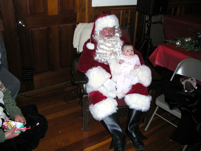 Santa and Alexandra