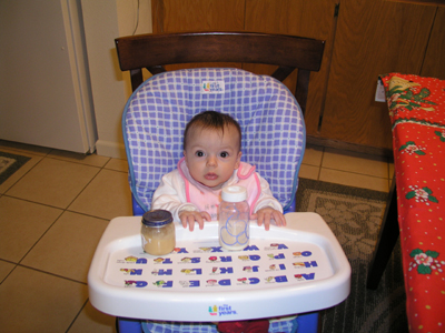 Alexandra is ready to eat