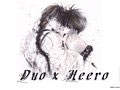Duo x Heero