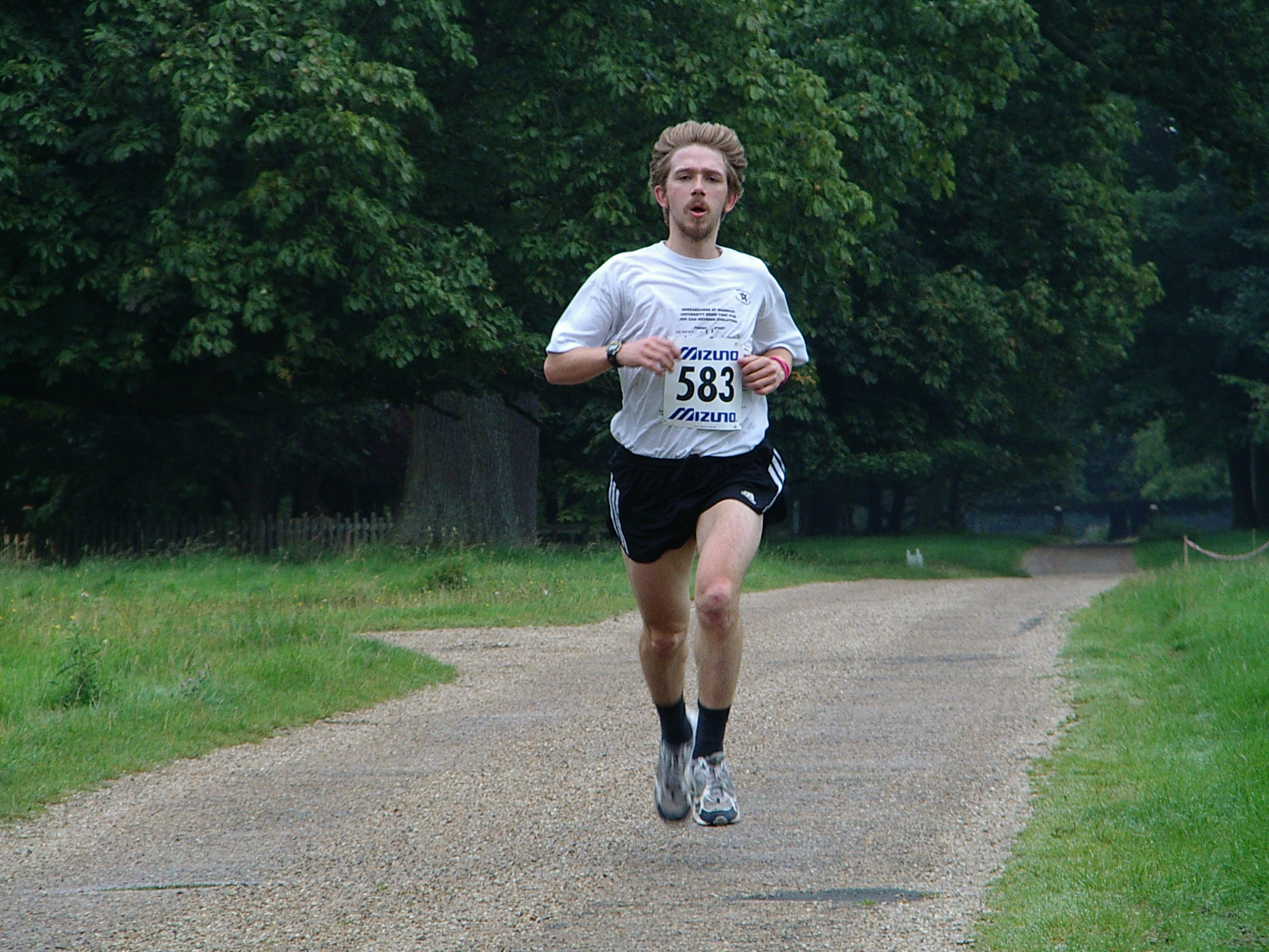 Dominic Blake is seen running well through Heydon. He finished a well deserved third