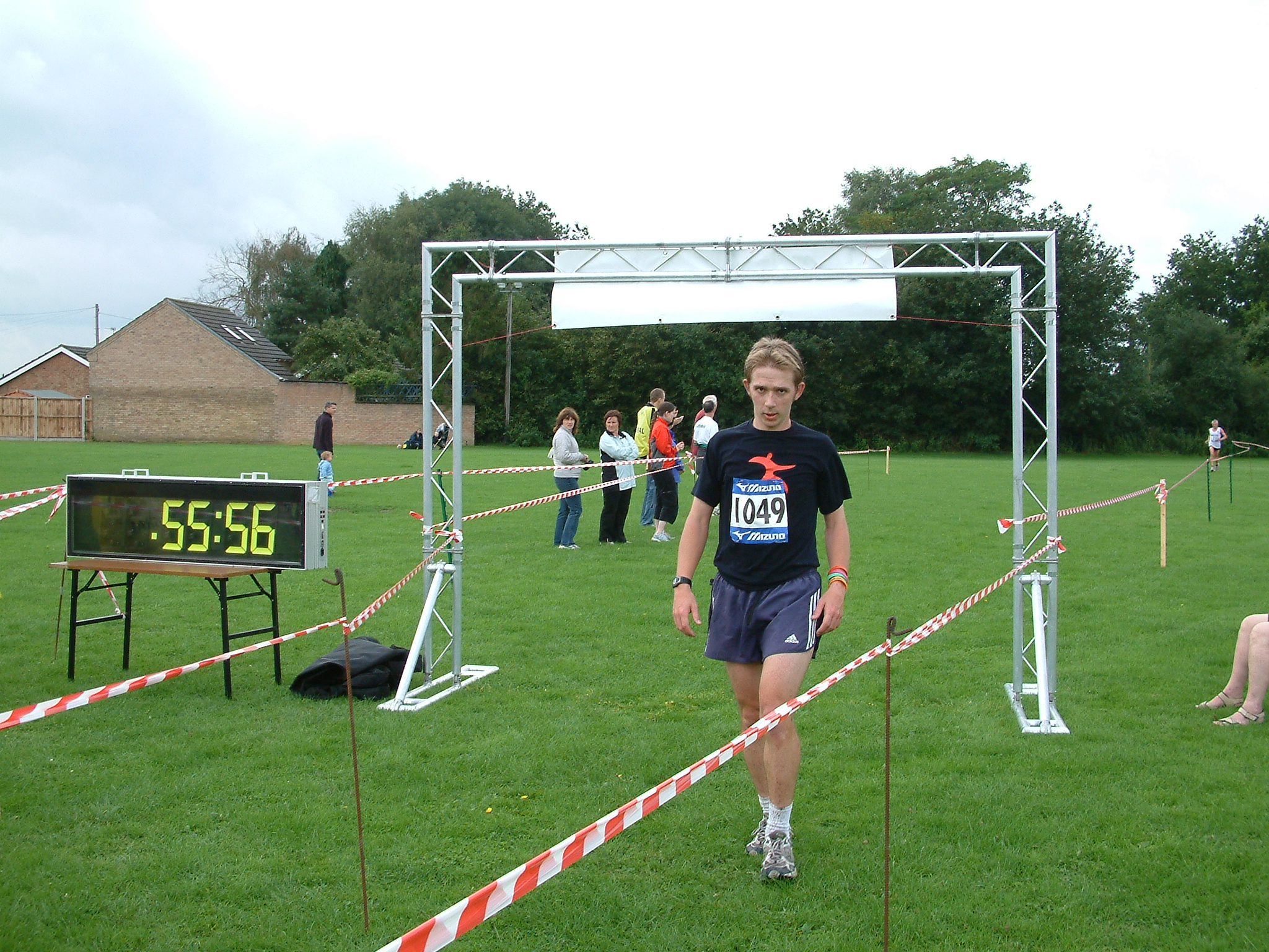 Dominic Blake was the first non club runner home in 5th place; it was the day after his birthday and the nights drinking did not help his performance (He was 3rd last year)