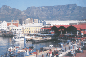 Cape Town (Table Mountain behind the Waterfront)
