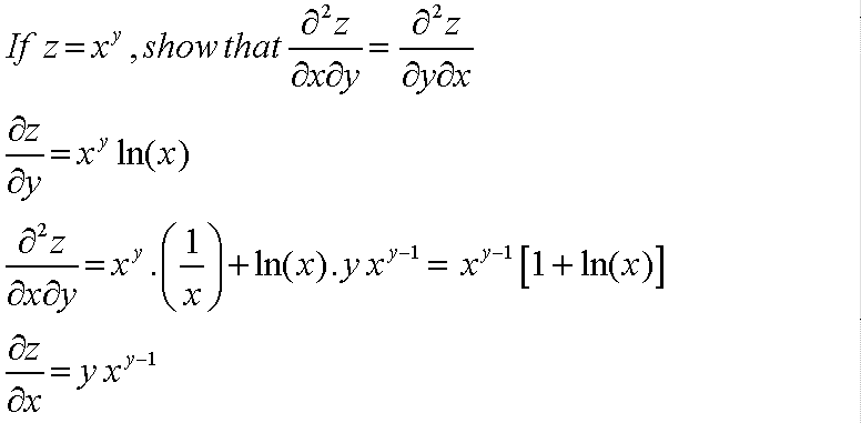 partial differentiation