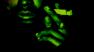 Burning Spear smoking Ganja