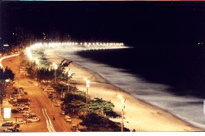 Itaparica � noite.