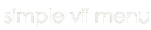 Simple VII Menus Home