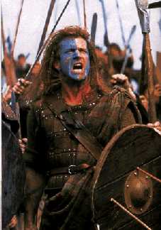 Scene from the movie Braveheart