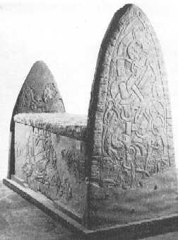 Stone coffin from Eskilstuna, Sweden