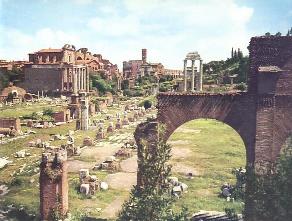 The Roman forum