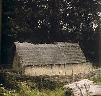 Reconstruction of a small Funnelbeaker house