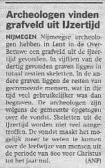Dutch news article