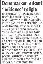 Dutch news article