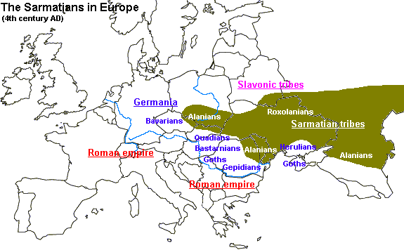 The Sarmatians in Europe
