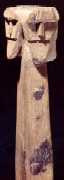 Wooden idol of Svantovit found in Wolin (10th century AD)