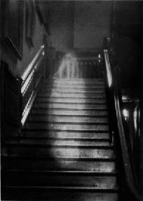 A ghostly appearance caught on camera