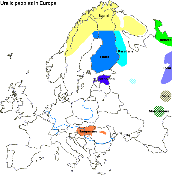 The Uralic peoples in Europe