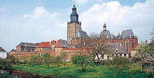 The st. Walburgis church in Zutphen