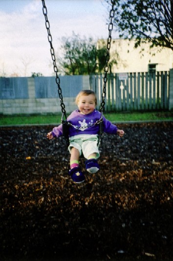 Kept in suspsense. Cosette in the Swing.