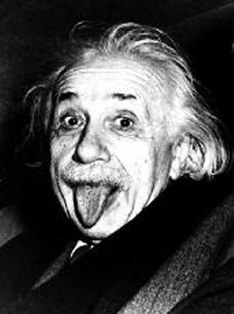 Einstein looked like this too.