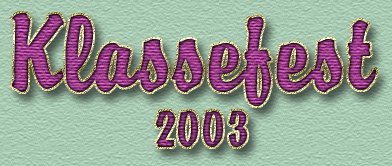Klassefest 2003