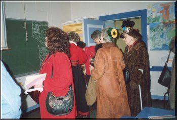 Og her er et av v�re gamle klasserom
