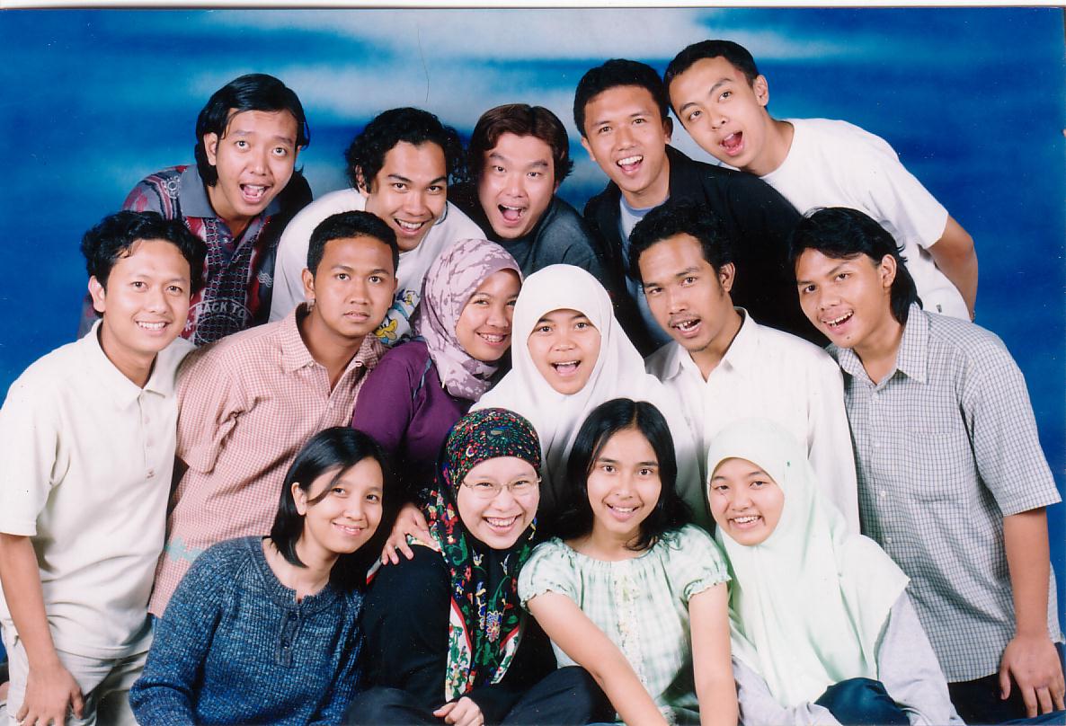 with friends in clean water project