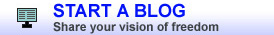 Start a blog and share your vision of religious freedom