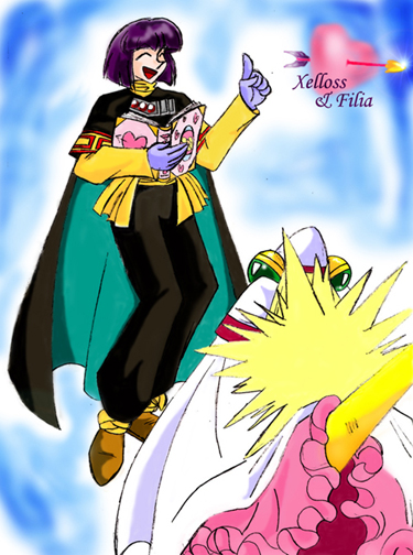 art by Sarah, color by Amanda