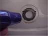 Heating up the goo for removal