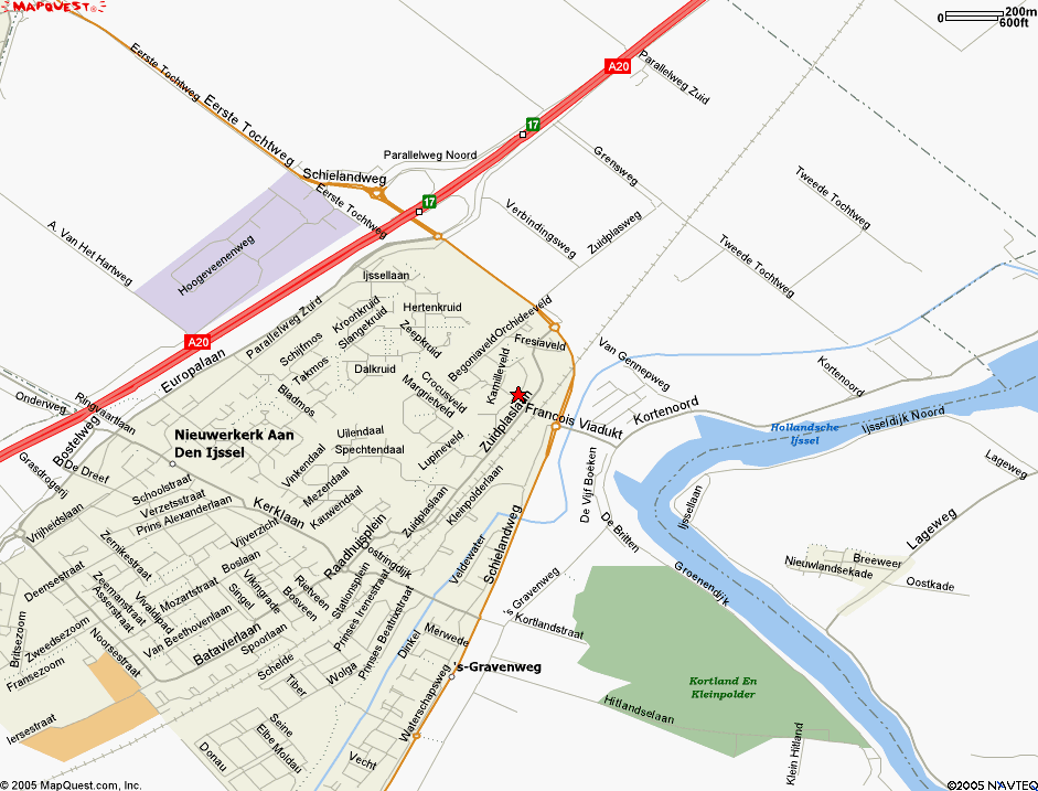 Where I live - Map of Nieuwerkerk aan den IJssel