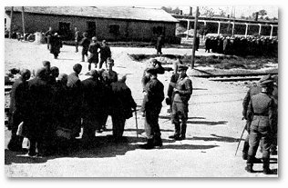 Life to the left....Gas Chambers to the Right