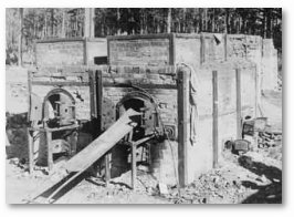 Twin crematory ovens