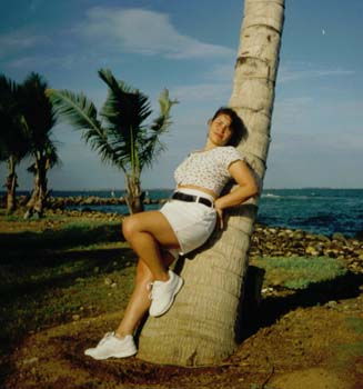 LeaningOnATree